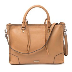 LAST | regan pebbled leather satchel tote |